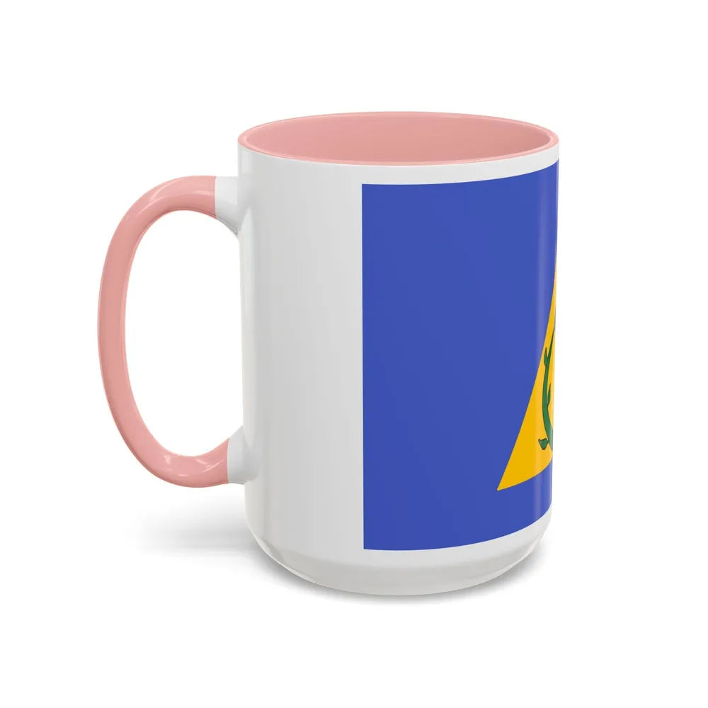 Flag of Kayangel Palau - Accent Coffee Mug-Go Mug Yourself