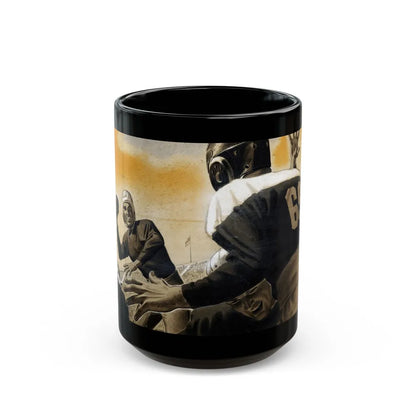 Collier's Magazine Story Illustration, 1939 - Black Coffee Mug-15oz-Go Mug Yourself