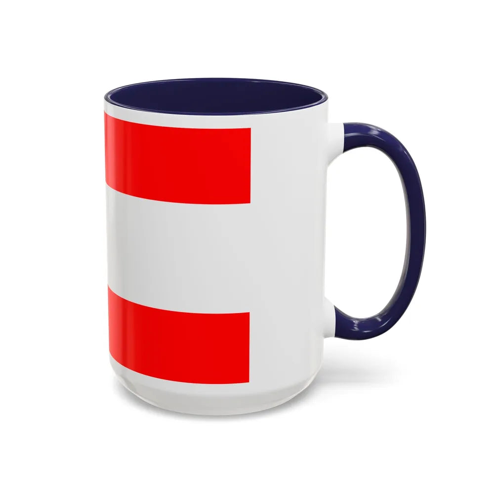 Flag of Hamm Germany - Accent Coffee Mug-Go Mug Yourself