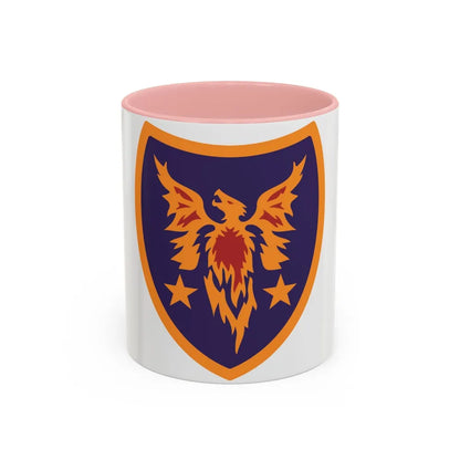 Reserve Aviation Command (U.S. Army) Accent Coffee Mug-11oz-Pink-Go Mug Yourself