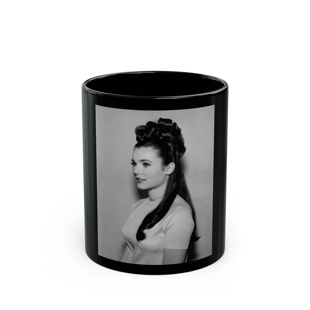 Gila Golan #84 (Vintage Female Icon) Black Coffee Mug-11oz-Go Mug Yourself