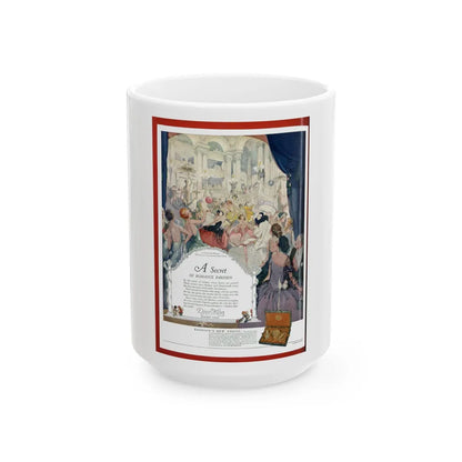 Djer-Kiss ad, Redbook, November 1923 - White Coffee Mug-15oz-Go Mug Yourself