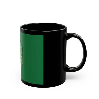 Flag of West Kalimantan Indonesia - Black Coffee Mug-Go Mug Yourself