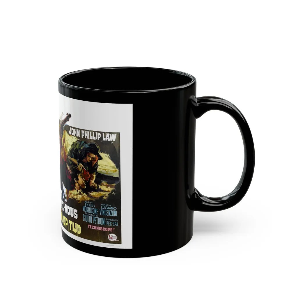 DEATH RIDES A HORSE (BELGIUM) 1967 Movie Poster - Black Coffee Mug-Go Mug Yourself