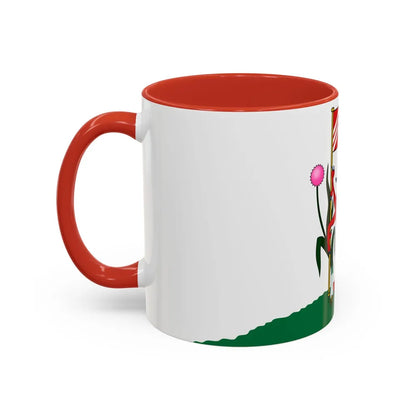 Flag of Cardiff UK - Accent Coffee Mug-Go Mug Yourself