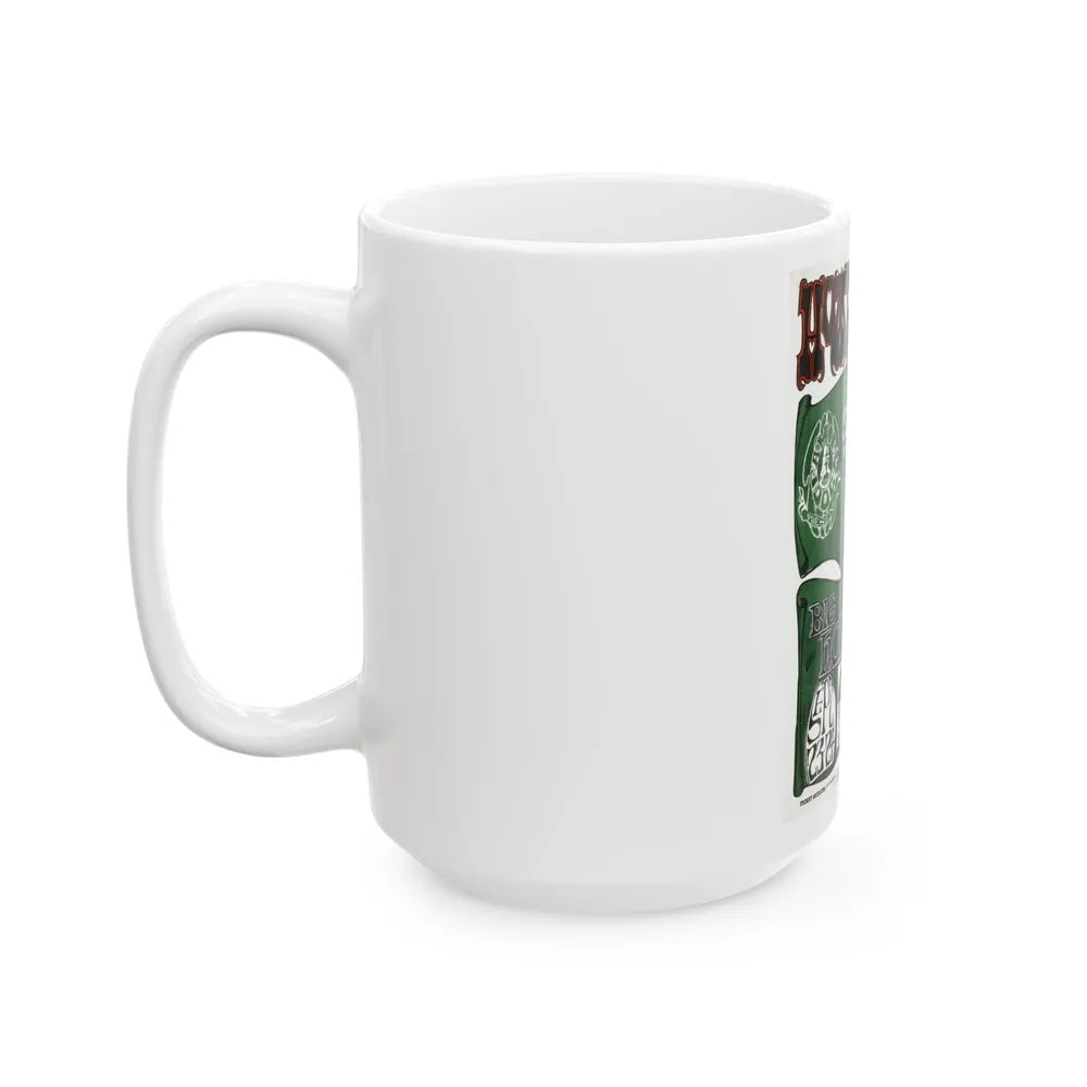 Howlin' Wolf Poster (Music Poster) White Coffee Mug-Go Mug Yourself