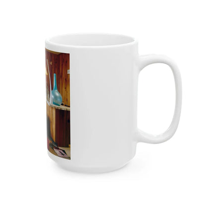 Eve Meyer #39 (Vintage Female Icon) White Coffee Mug-Go Mug Yourself