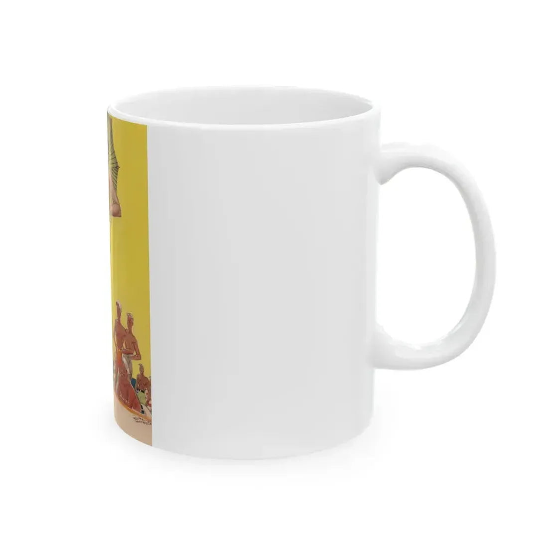 Beach Babe - White Coffee Mug - Go Mug Yourself