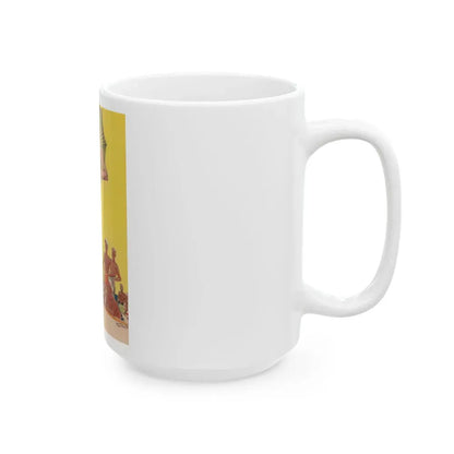 Beach Babe - White Coffee Mug - Go Mug Yourself