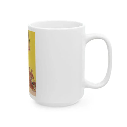 Beach Babe - White Coffee Mug - Go Mug Yourself