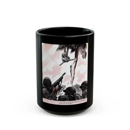 Beach Head, Redbook, March 1943 - Black Coffee Mug 15oz - Go Mug Yourself