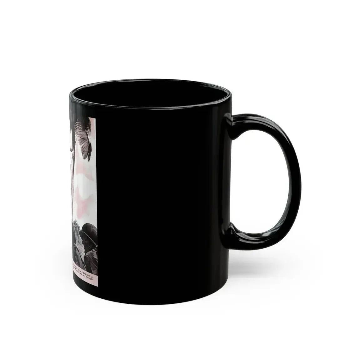 Beach Head, Redbook, March 1943 - Black Coffee Mug - Go Mug Yourself