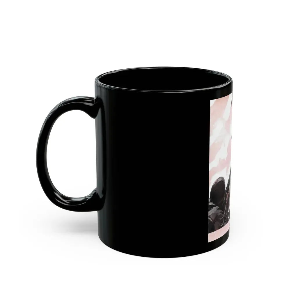 Beach Head, Redbook, March 1943 - Black Coffee Mug - Go Mug Yourself