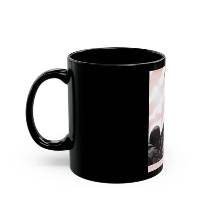 Beach Head, Redbook, March 1943 - Black Coffee Mug - Go Mug Yourself
