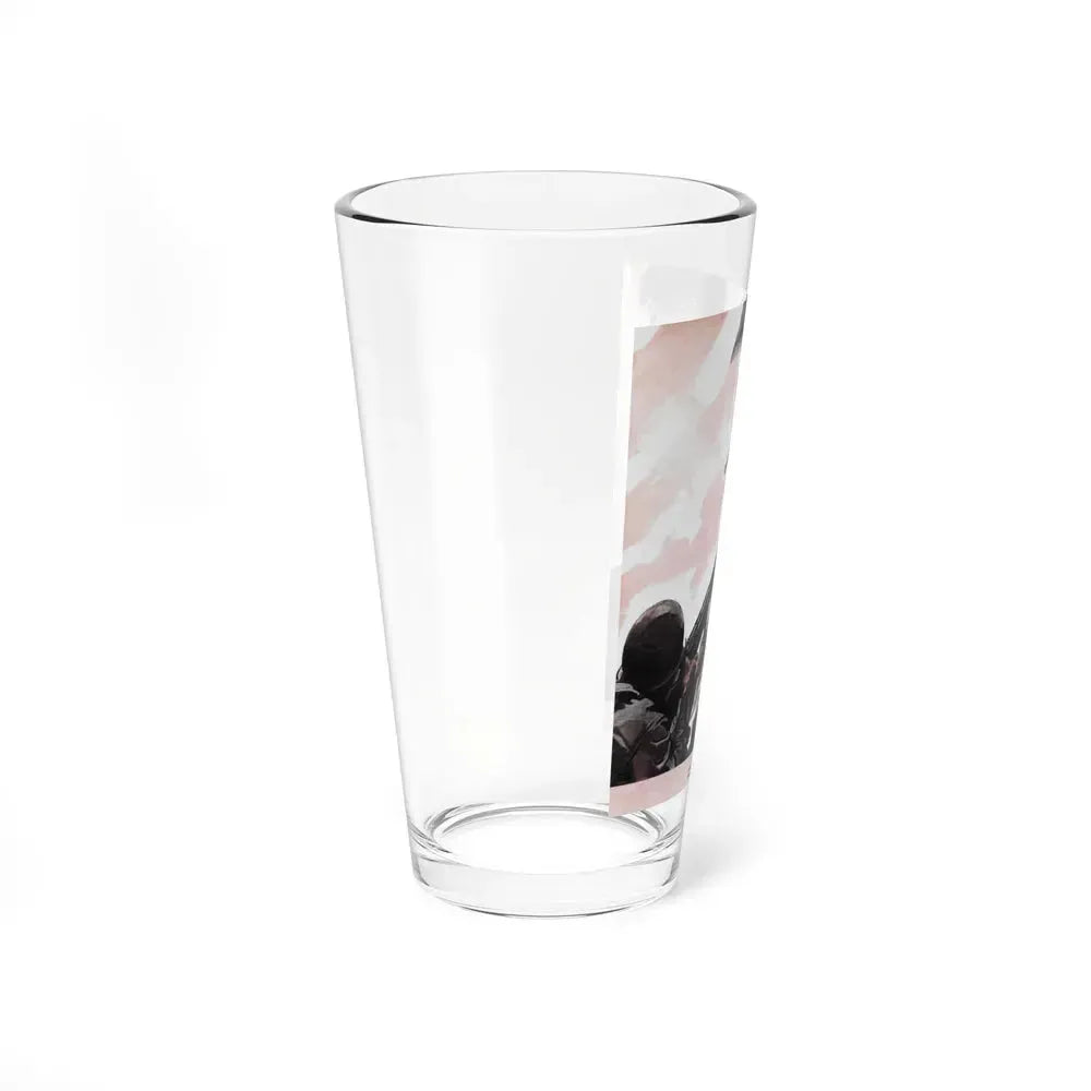 Beach Head, Redbook, March 1943 (Magazine Illustration) Pint Glass 16oz - Go Mug Yourself