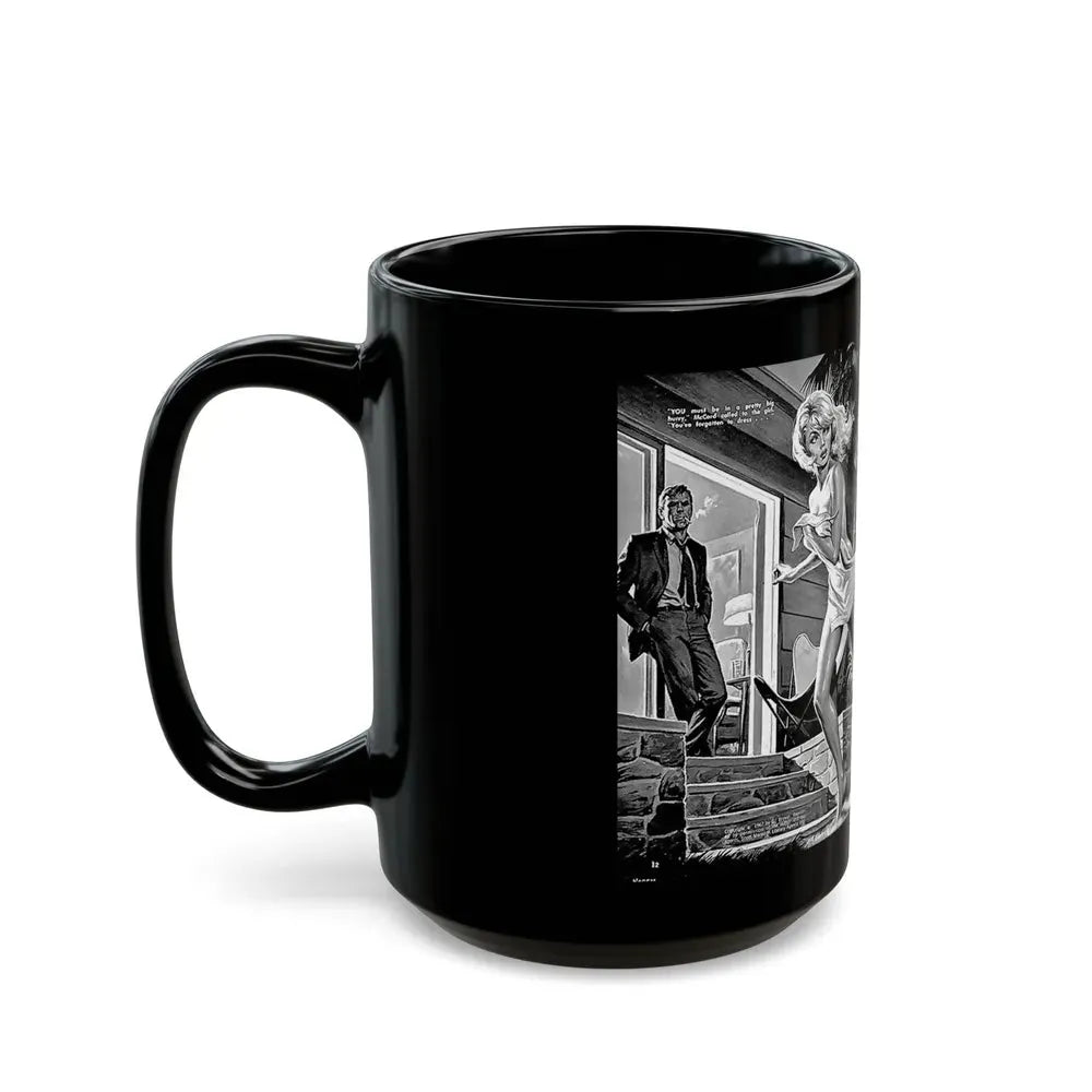 Beach House Tramp - Black Coffee Mug - Go Mug Yourself