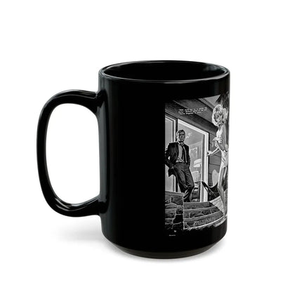 Beach House Tramp - Black Coffee Mug - Go Mug Yourself