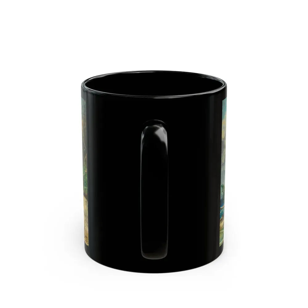 Beach Landscape, 1966 - Black Coffee Mug - Go Mug Yourself