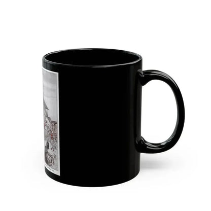Beach Manners, McCalls magazine, August 1926 - Black Coffee Mug - Go Mug Yourself