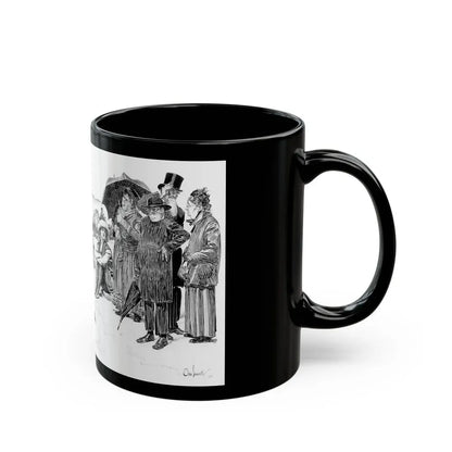 Beach Scene - Black Coffee Mug - Go Mug Yourself