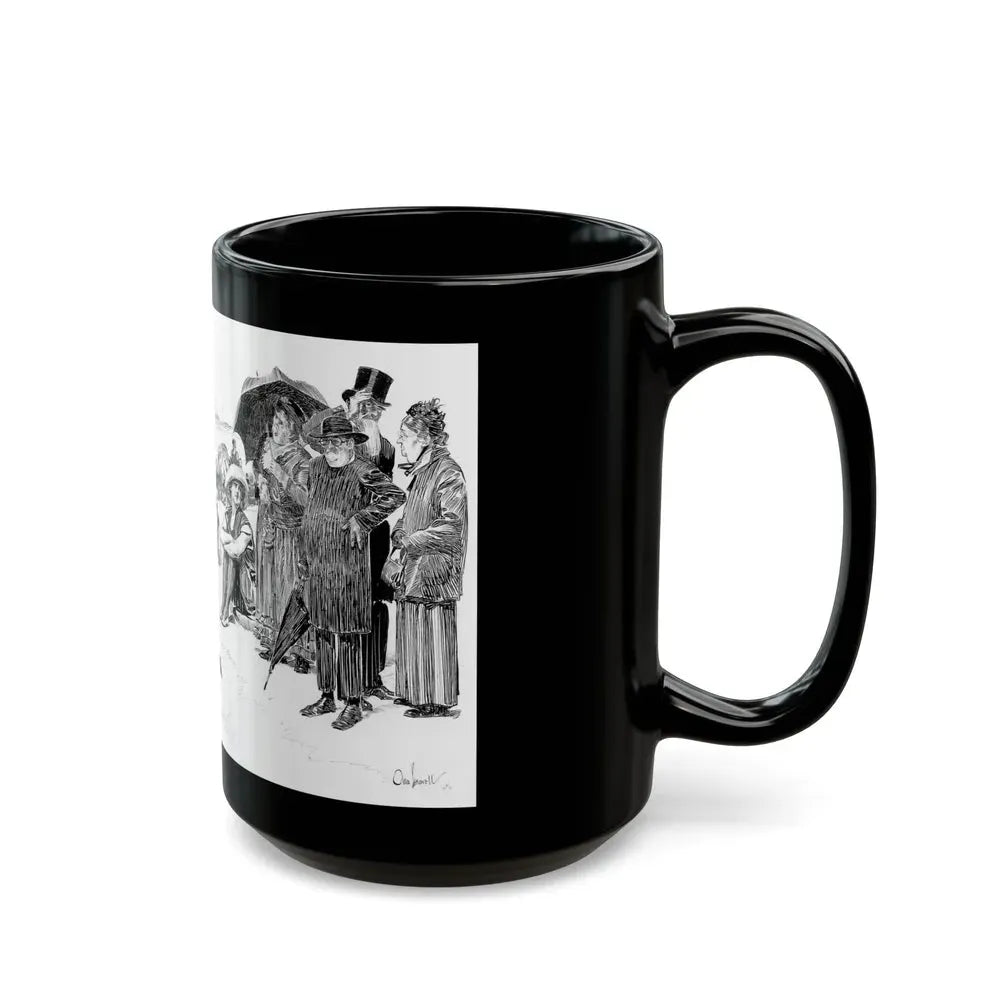Beach Scene - Black Coffee Mug - Go Mug Yourself