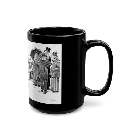 Beach Scene - Black Coffee Mug - Go Mug Yourself