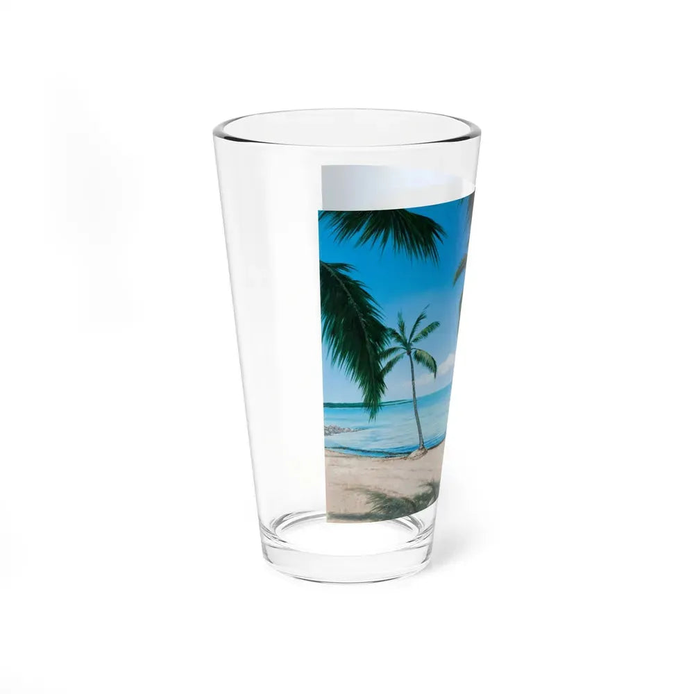 Beach Scene_1 (Magazine Illustration) Pint Glass 16oz - Go Mug Yourself