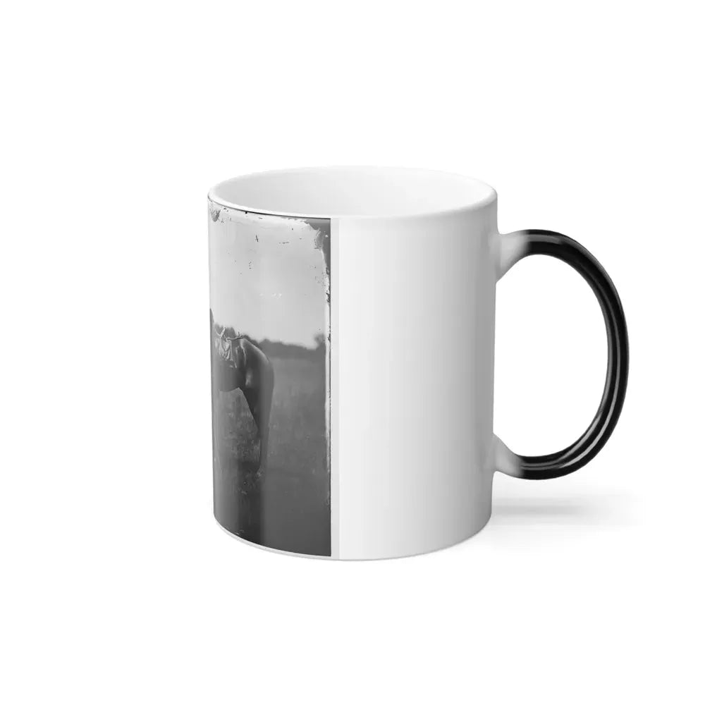 Bealeton, Va.  Capt. Henry Page, Assistant Quartermaster, at Army of the Potomac Headquarters (U.S. Civil War) Color Changing Coffee Mug 11oz - Go Mug Yourself
