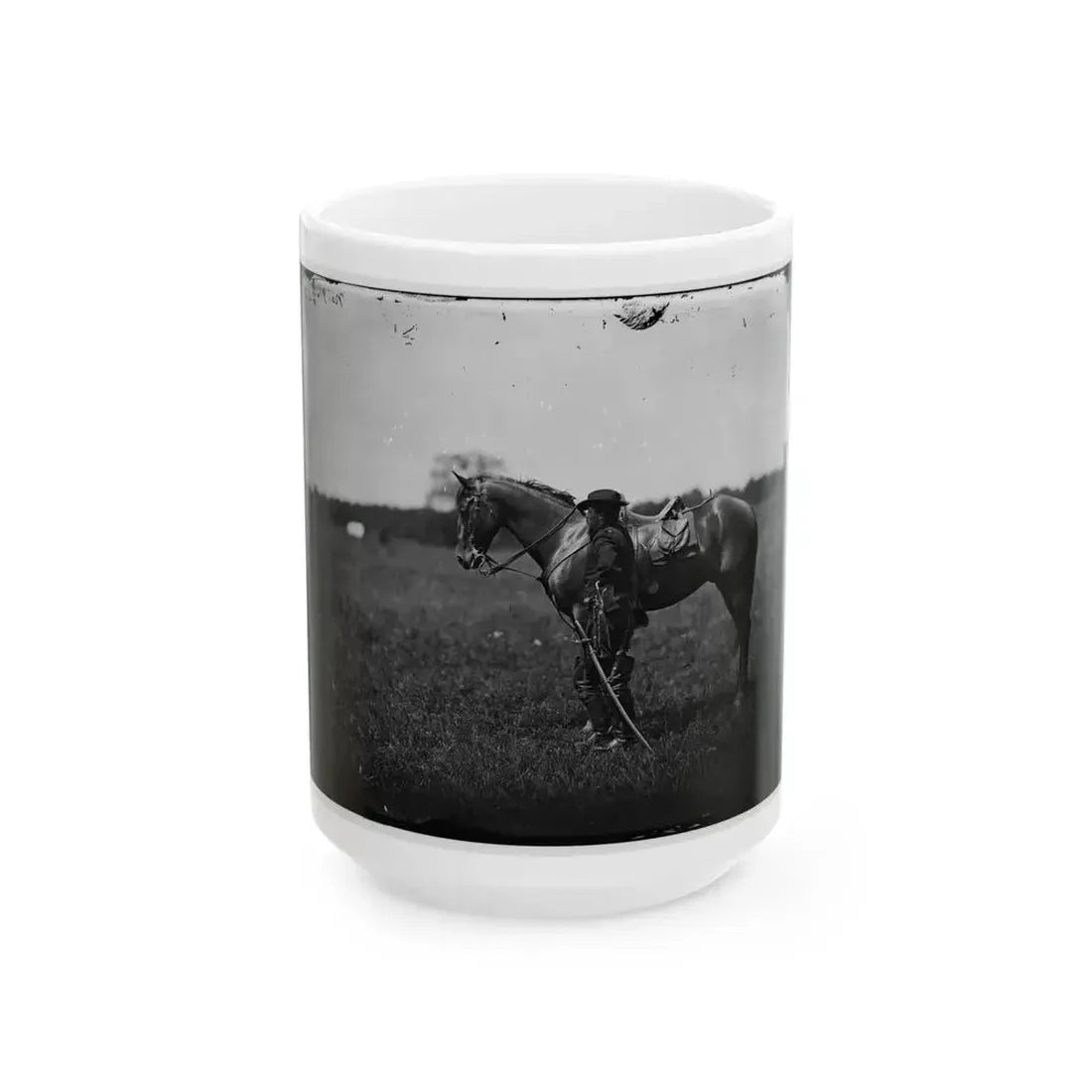 Bealeton, Va.  Capt. Henry Page, Assistant Quartermaster, At Army Of The Potomac Headquarters (U.S. Civil War) White Coffee Mug 15oz - Go Mug Yourself