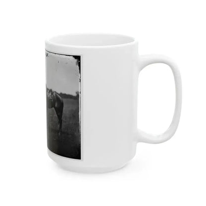 Bealeton, Va.  Capt. Henry Page, Assistant Quartermaster, At Army Of The Potomac Headquarters (U.S. Civil War) White Coffee Mug - Go Mug Yourself