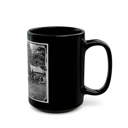 Bealeton, Va. Drum Corps, 93d New York Infantry (U.S. Civil War) Black Coffee Mug - Go Mug Yourself