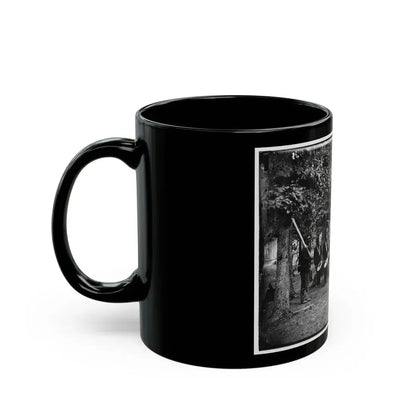 Bealeton, Va. Drum Corps, 93d New York Infantry (U.S. Civil War) Black Coffee Mug - Go Mug Yourself