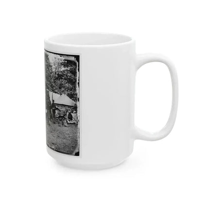 Bealeton, Va. Drum Corps, 93d New York Infantry (U.S. Civil War) White Coffee Mug - Go Mug Yourself