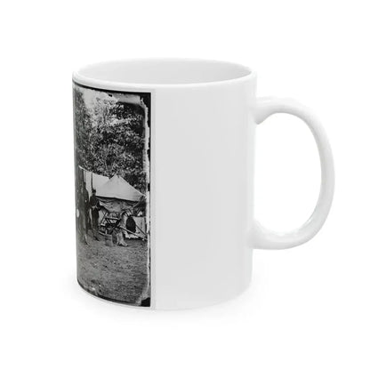 Bealeton, Va. Drum Corps, 93d New York Infantry (U.S. Civil War) White Coffee Mug - Go Mug Yourself