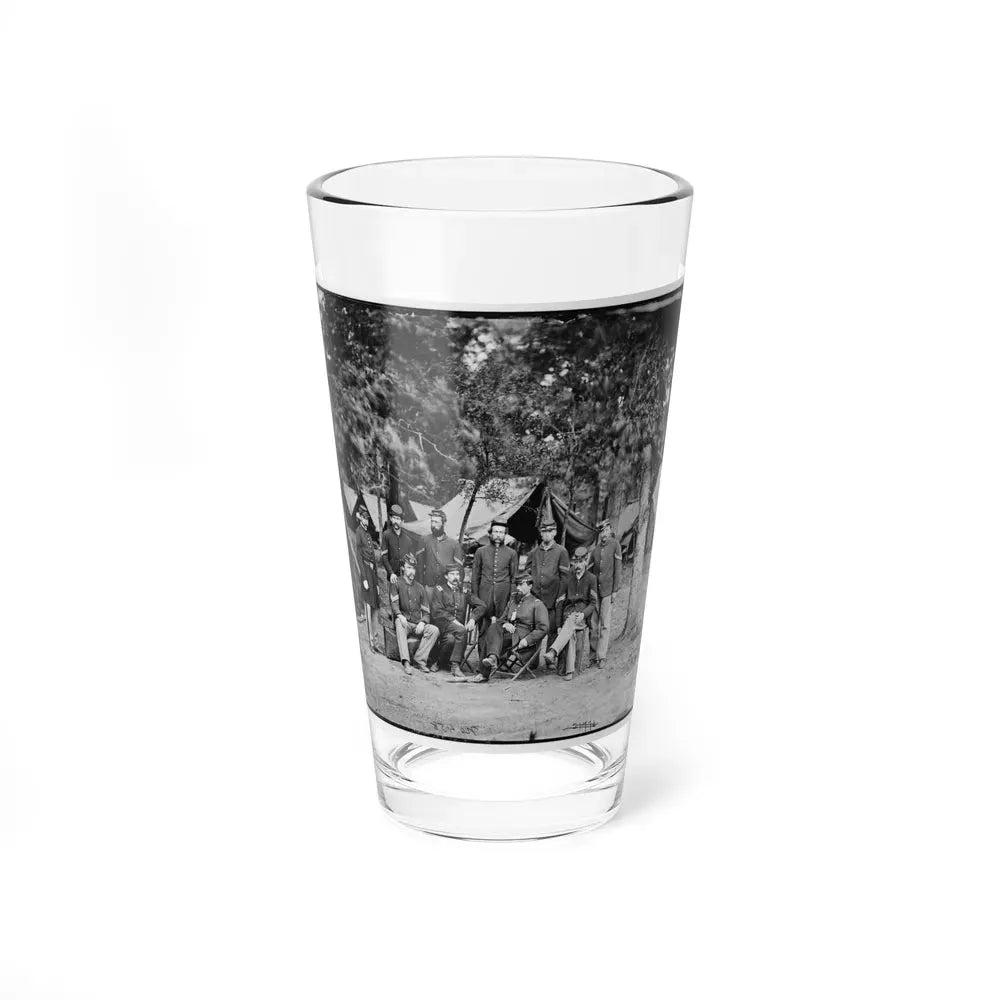 Bealeton, Va. Officers And Noncommissioned Officers Of Co. D, 93d New York Infantry (U.S. Civil War) Pint Glass 16oz 16oz - Go Mug Yourself