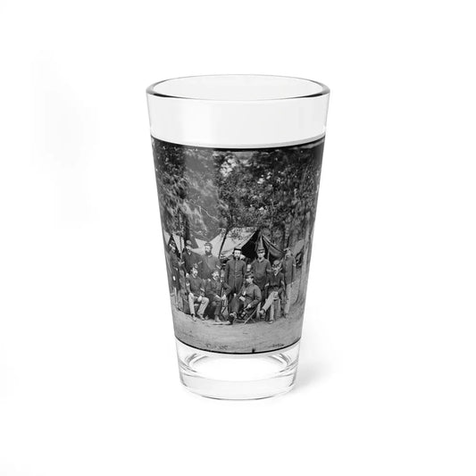 Bealeton, Va. Officers And Noncommissioned Officers Of Co. D, 93d New York Infantry (U.S. Civil War) Pint Glass 16oz 16oz - Go Mug Yourself