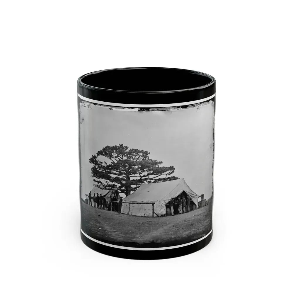 Bealeton, Va.  Sutler's Tent At Army Of The Potomac Headquarters (U.S. Civil War) Black Coffee Mug 11oz - Go Mug Yourself