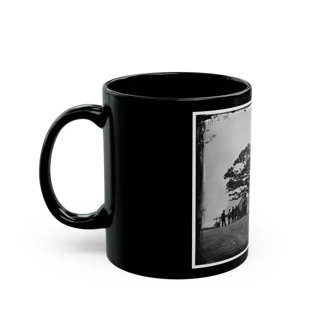 Bealeton, Va.  Sutler's Tent At Army Of The Potomac Headquarters (U.S. Civil War) Black Coffee Mug - Go Mug Yourself