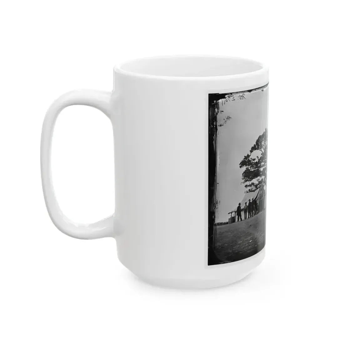 Bealeton, Va.  Sutler's Tent At Army Of The Potomac Headquarters (U.S. Civil War) White Coffee Mug - Go Mug Yourself