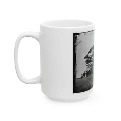 Bealeton, Va.  Sutler's Tent At Army Of The Potomac Headquarters (U.S. Civil War) White Coffee Mug - Go Mug Yourself