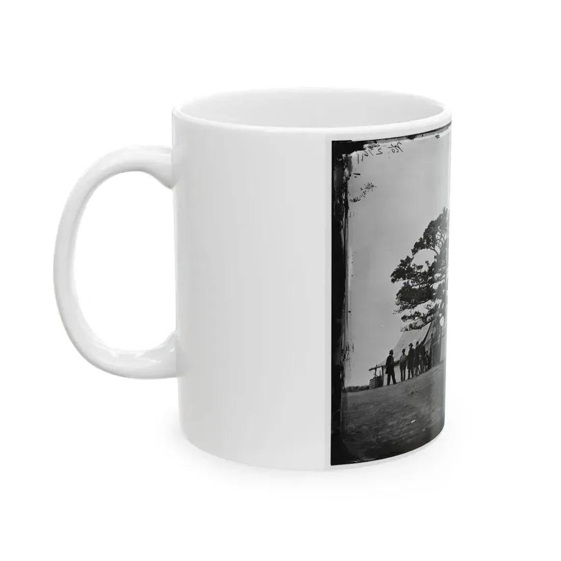 Bealeton, Va.  Sutler's Tent At Army Of The Potomac Headquarters (U.S. Civil War) White Coffee Mug - Go Mug Yourself