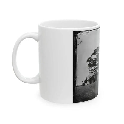 Bealeton, Va.  Sutler's Tent At Army Of The Potomac Headquarters (U.S. Civil War) White Coffee Mug - Go Mug Yourself