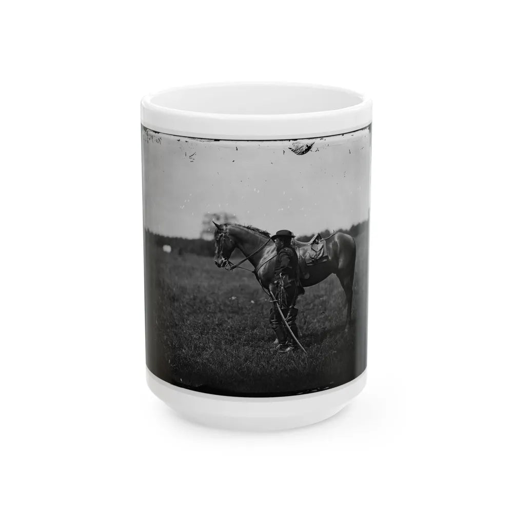 Bealeton, Va. Capt. Henry Page, Assistant Quartermaster, At Army Of The Potomac Headquarters (U.S. Civil War) White Coffee Mug-15oz-Go Mug Yourself