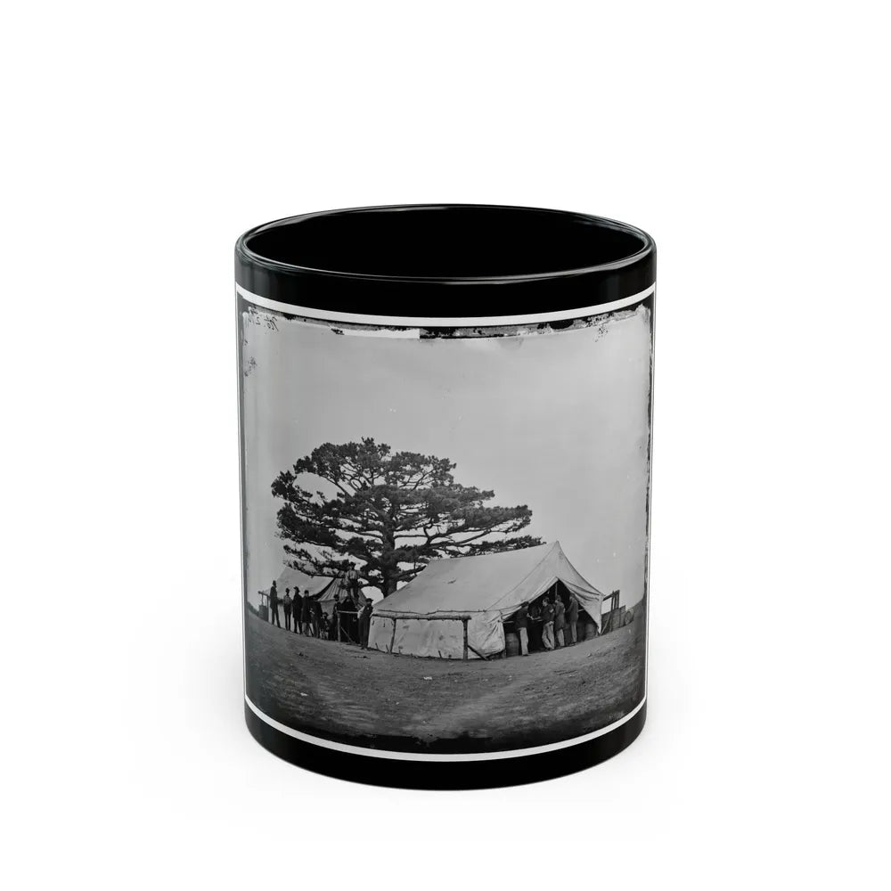 Bealeton, Va. Sutler's Tent At Army Of The Potomac Headquarters (U.S. Civil War) Black Coffee Mug-11oz-Go Mug Yourself