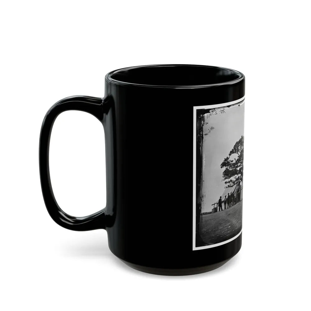 Bealeton, Va. Sutler's Tent At Army Of The Potomac Headquarters (U.S. Civil War) Black Coffee Mug-Go Mug Yourself