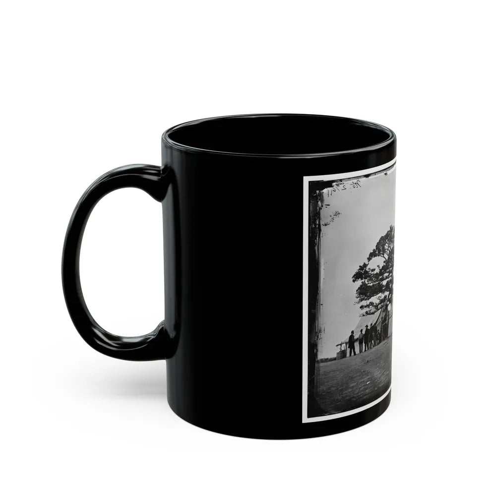 Bealeton, Va. Sutler's Tent At Army Of The Potomac Headquarters (U.S. Civil War) Black Coffee Mug-Go Mug Yourself