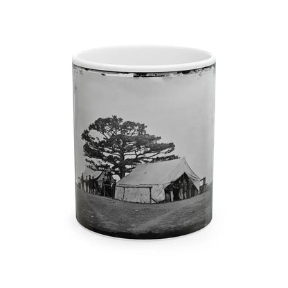 Bealeton, Va. Sutler's Tent At Army Of The Potomac Headquarters (U.S. Civil War) White Coffee Mug-11oz-Go Mug Yourself