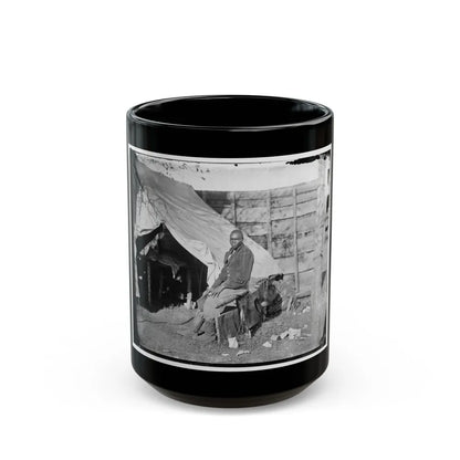 Bealeton, Virginia . John Henry, Servant, At Headquarters, 3d Army Corps, Army Of The Potomac (U.S. Civil War) Black Coffee Mug-15oz-Go Mug Yourself