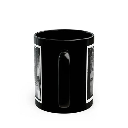Bealeton, Virginia. Army Of The Potomac Officer's Mess Of Company D, 93d New York Infantry (U.S. Civil War) Black Coffee Mug - Go Mug Yourself