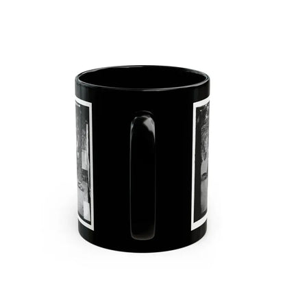 Bealeton, Virginia. Army Of The Potomac Officer's Mess Of Company D, 93d New York Infantry (U.S. Civil War) Black Coffee Mug - Go Mug Yourself